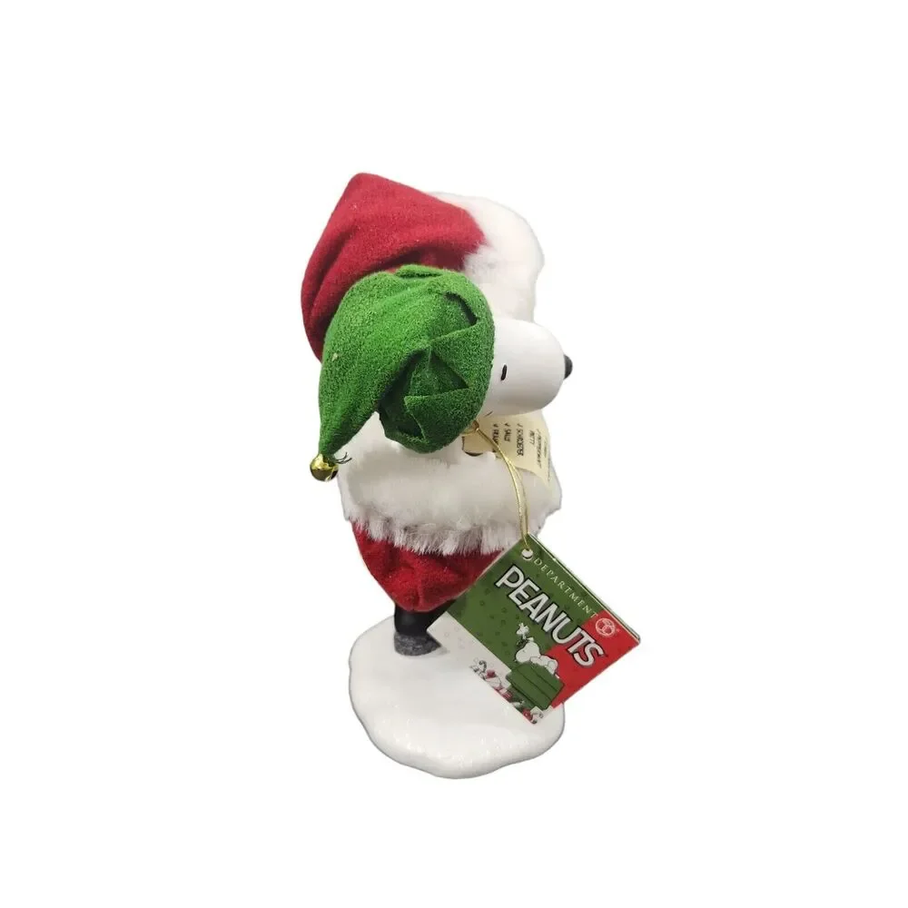 DEPT 56  PEANUTS CHARLIE BROWN SNOOPY WARM CHRISTMAS PUPPY FIGURE 2016